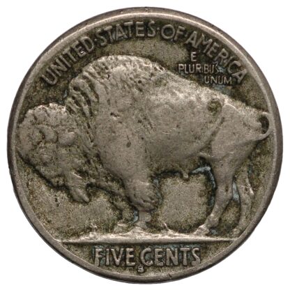 United States 1917-S Buffalo Nickel 5c San Francisco Mint Better Date Rare Coin - Image 3