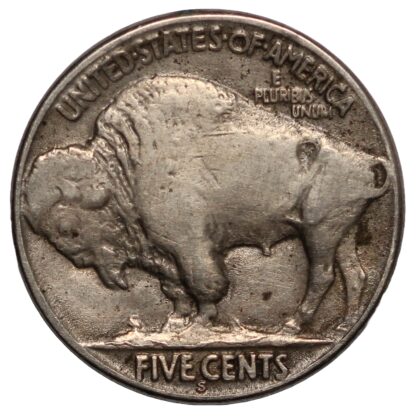 United States 1918-S Buffalo Nickel 5c San Francisco Mint Better-Date Rare Coin - Image 3