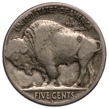 United States 1918-S Buffalo Nickel 5c San Francisco Mint Better-Date Rare Coin - Image 3