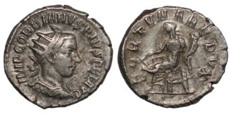 Gordian II Antoninianus Fortuna