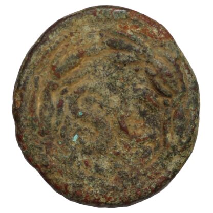 Ancient Roman Provincial Seleucis & Pieria Antioch Nero Æ AD 54-68 SC Wreath - Image 3