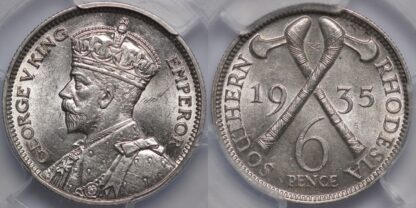 48001257 Southern Rhodesia 1935 6D MS61