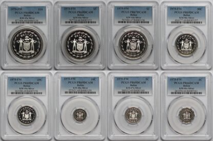 Belize 1975 Proof Set PCGS Graded