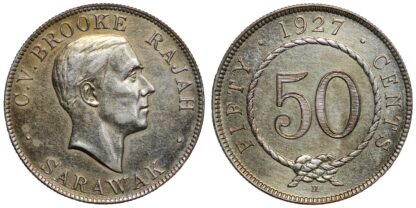 Sarawak 1927-H 50 Cents