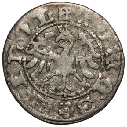 Austrian States - County of Tyrol ND(1477-1490) 1 Kreuzer Sigismund Silver Coin - Image 3