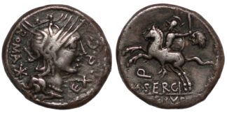 M. Sergius Silus AR Denarius
