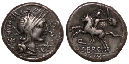 M. Sergius Silus AR Denarius