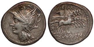 L. Appuleius Saturninus Denarius