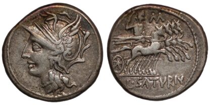 L. Appuleius Saturninus Denarius