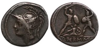 Q. Thermus M.f. AR Denarius