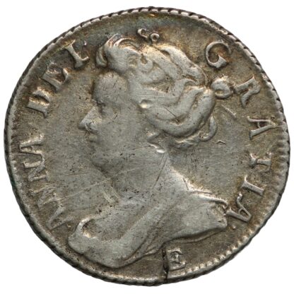 Great Britain 1707-E Sixpence Queen Anne S-3620 World Silver Coin - Image 2