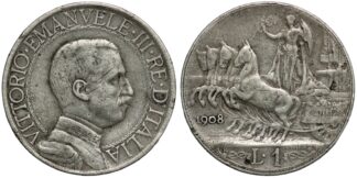 1908 1 Lira