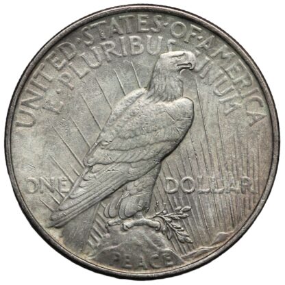 United States USA 1922 Peace Dollar $1 Philadelphia Mint World Silver Coin - Image 3