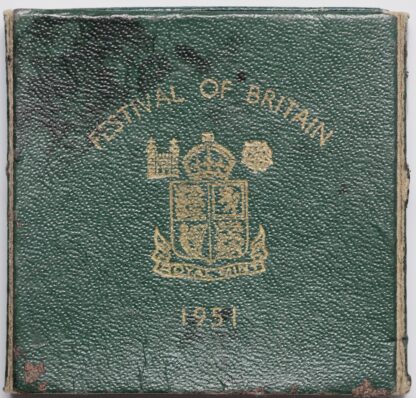 Great Britain 1951 Festival of Britain Crown (5 Shillings) with Box and Leaflet - Image 5
