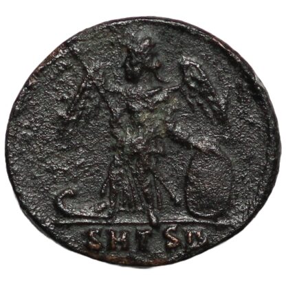 Ancient Roman Imperial Coin Constantinopolis Æ AD 330-333 Thessalonica Mint - Image 3