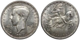 Luxembourg 1946 100 Francs