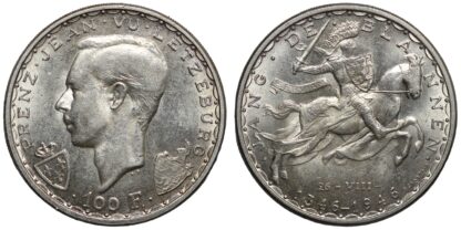 Luxembourg 1946 100 Francs