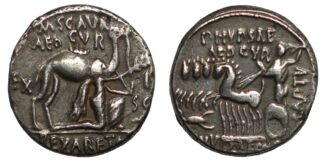 M Aemilius Scaurus P. Plautius Hypsaeus