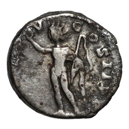Ancient Roman Imperial Silver Coin Septimius Severus AR Denarius AD 197 Sol - Image 3