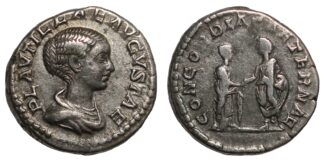 Plautilla AR Denarius