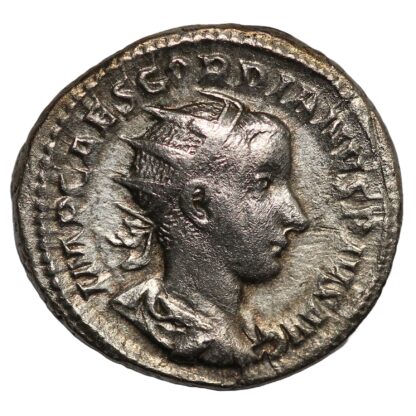 Ancient Roman Imperial Silver Coin Gordian AR Antoninianus AD 240 Liberalitas - Image 2