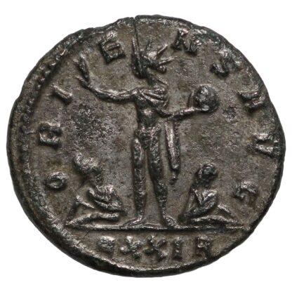 Ancient Roman Imperial Coin Aurelian Silvered Antoninianus AD 270-275 Rome Sol - Image 3