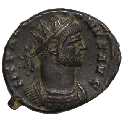 Ancient Roman Imperial Coin Aurelian Æ Antoninianus AD 270-275 Siscia Jupiter - Image 2