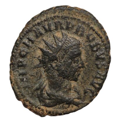 Ancient Roman Imperial Coin Probus Æ Antoninianus AD 276 Tripolis Clementia Temp - Image 2
