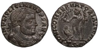 Licinius Silvered Follis
