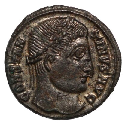 Ancient Roman Imperial Coin Constantine I Æ Follis AD 324 Heraclea VOT XX - Image 2