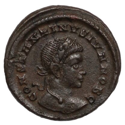 Ancient Roman Imperial Coin Constantine II Caesar Æ AD 323-324 Londinium VOT X - Image 2
