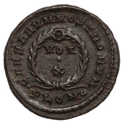 Ancient Roman Imperial Coin Constantine II Caesar Æ AD 323-324 Londinium VOT X - Image 3