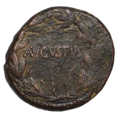 Ancient Roman Provincial Coin Asia Minor Augustus Æ As 25 BC - Image 3