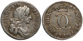 Great Britain 1677 Twopence