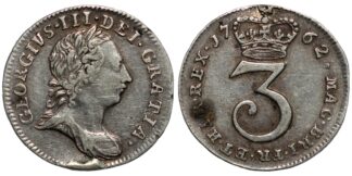 1762 Threepence