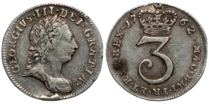 1762 Threepence