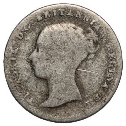 Great Britain 1842 Groat/Fourpence 4D Victoria S-3913 Silver Coin - Image 2