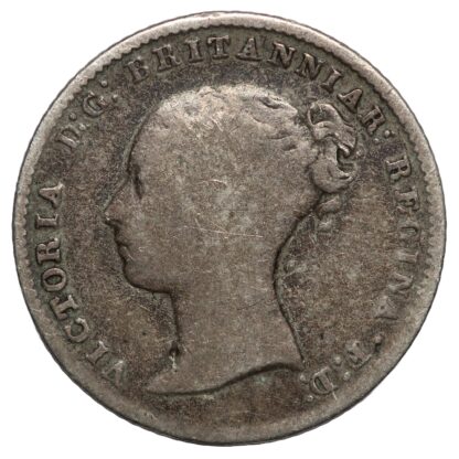 Great Britain 1849 Groat/Fourpence 4D Victoria S-3913 Silver Coin - Image 2