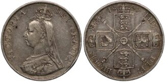 1890 Double Florin
