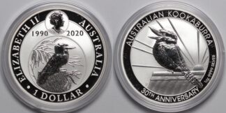 2020 Kookaburra 1oz Silver
