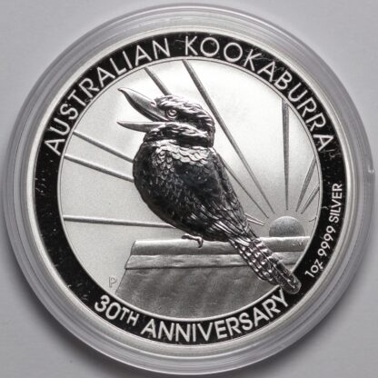 2020 $1 1oz 9999 Silver Australian Kookaburra 30th Anniv Bullion Coin Perth Mint - Image 3