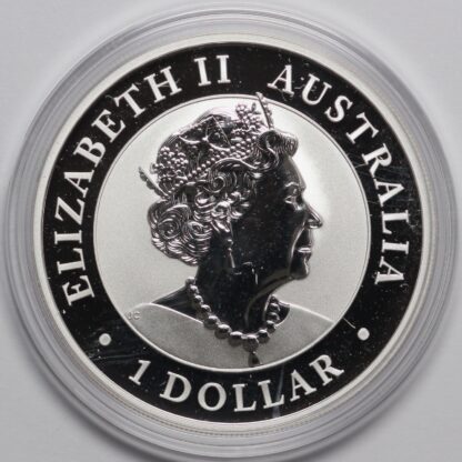 2021 $1 1oz 9999 Silver Australian Wedge-Tailed Eagle Bullion Coin Perth Mint - Image 2
