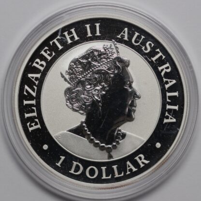2022 $1 1oz 9999 Silver Australian Kookaburra Bullion Coin Perth Mint - Image 2