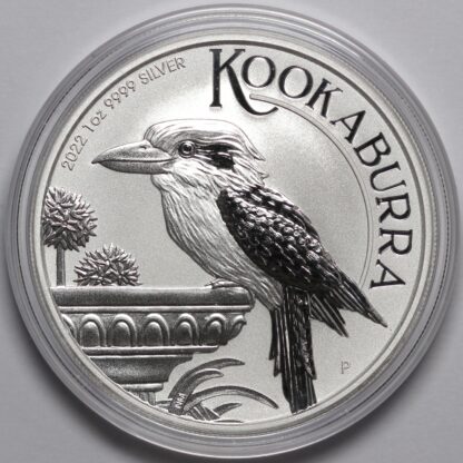 2022 $1 1oz 9999 Silver Australian Kookaburra Bullion Coin Perth Mint - Image 3