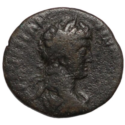 Ancient Greek Coin Ionia Ephesos Severus Alexander AD 221 Æ Artemis the Huntress - Image 2