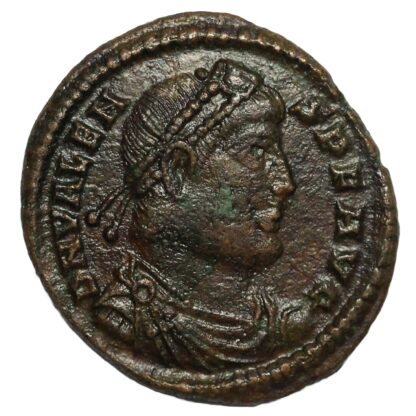 Ancient Roman Imperial Coin Valens Æ AD 364-367 Siscia Victory Advancing Left - Image 2