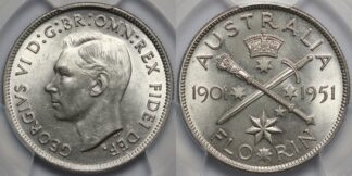 1951 Jubilee Florin MS63