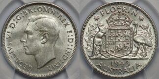 1943-S Florin MS64 PCGS