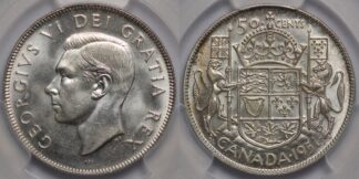 Canada 1951 50 Cents MS65
