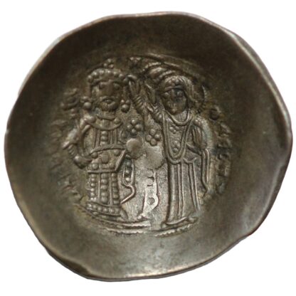 Ancient Byzantine Coin Manuel I Comnenus Æ Trachy AD 1143-1180 Constantinople - Image 3